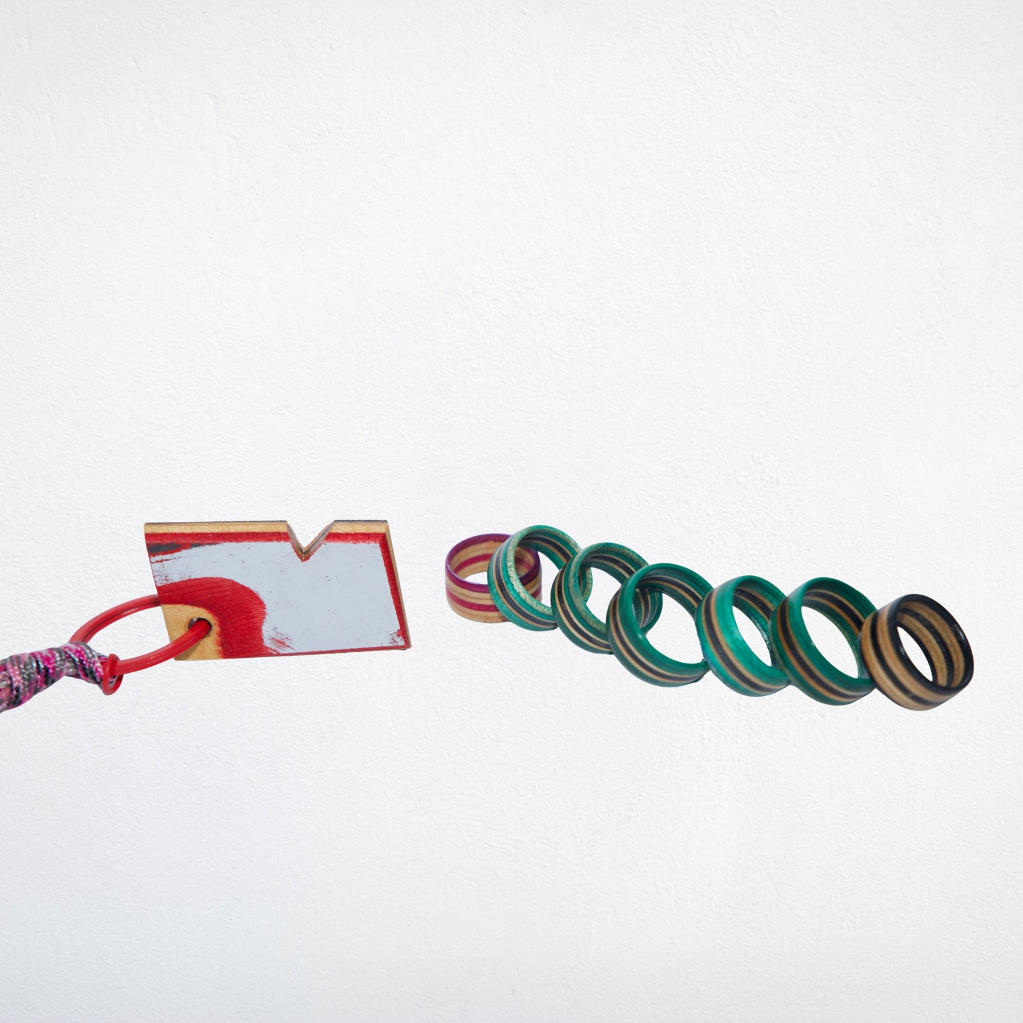 Skate Jewelry Combo (Ring + Pendant + Keychain)
