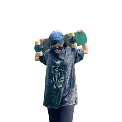Acid Washed Oversized Tshirt - Image 2