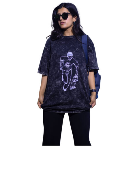 Acid Washed Oversized Tshirt - Image 9